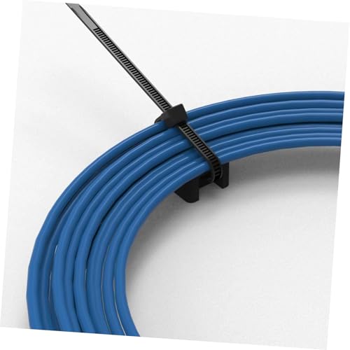 PEPLAYTAL 100 Stück Kabelbinder Halter Satteltyp Kabelbasis Halterung zur Kabelführung für Tv Computer USB Kabel Kabelmanagement Praktisch und Platzsparend PEPLAYTAL 100 Stück Kabelbinder Halter Satteltyp Kabelbasis Halterung zur Kabelführung für Tv Computer USB Kabel Kabelmanagement Praktisch und Platzsparend von PEPLAYTAL