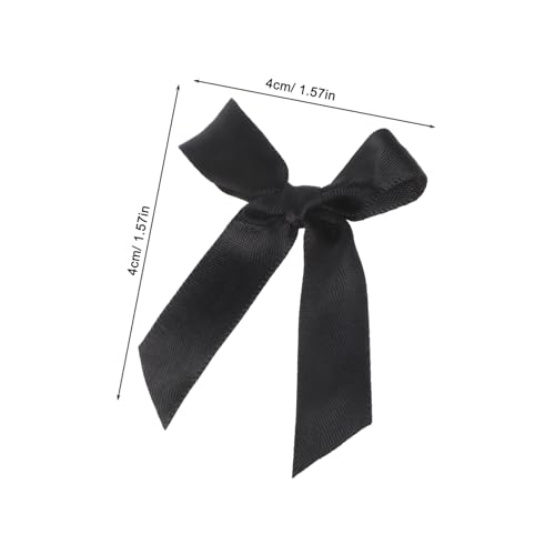 PEPLAYTAL 100 Stück Kleine Schwarze Schleifen aus Satinband Mini Schleifen zum Basteln Vielseitig für DIY Haaraccessoires Geschenkverpackung Partydeko Hochzeit und Geburtstagsfeiern Geeignet PEPLAYTAL 100 Stück Kleine Schwarze Schleifen aus Satinband Mini Schleifen zum Basteln Vielseitig für DIY Haaraccessoires Geschenkverpackung Partydeko Hochzeit und Geburtstagsfeiern Geeignet von PEPLAYTAL