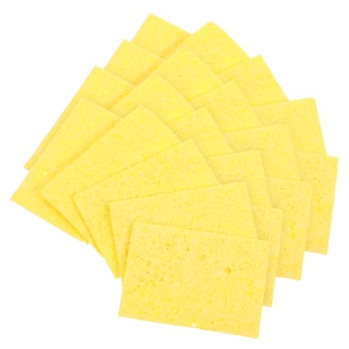 PEPLAYTAL 100 Stück Lötspitzenreiniger Schwamm Saugstark Hitzebeständig Lötkolben Reinigungspad Ersatz für Lötspitzen und Lötaufsätze Reinigung Langlebig PEPLAYTAL 100 Stück Lötspitzenreiniger Schwamm Saugstark Hitzebeständig Lötkolben Reinigungspad Ersatz für Lötspitzen und Lötaufsätze Reinigung Langlebig von PEPLAYTAL