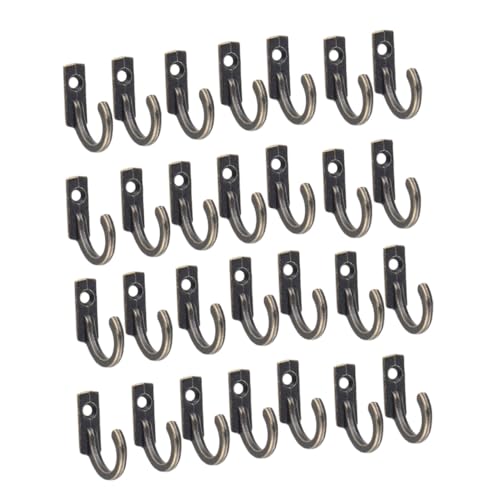 PEPLAYTAL 100 Stück Teiliges Einzelner Wandhaken Kleiderhaken Garderobenhaken Vintage Stil Antikfarben Robuste Aufhängung für Mäntel Hüte Schlüssel Badezimmer Schlafzimmer Wohnzimmer PEPLAYTAL 100 Stück Teiliges Einzelner Wandhaken Kleiderhaken Garderobenhaken Vintage Stil Antikfarben Robuste Aufhängung für Mäntel Hüte Schlüssel Badezimmer Schlafzimmer Wohnzimmer von PEPLAYTAL