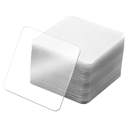 PEPLAYTAL 100 Stück Transparentes Doppelseitiges Montageband Nanoklebepads Quadratförmig Stark Haftend Für Wanddekorationen Geeignet PEPLAYTAL 100 Stück Transparentes Doppelseitiges Montageband Nanoklebepads Quadratförmig Stark Haftend Für Wanddekorationen Geeignet von PEPLAYTAL
