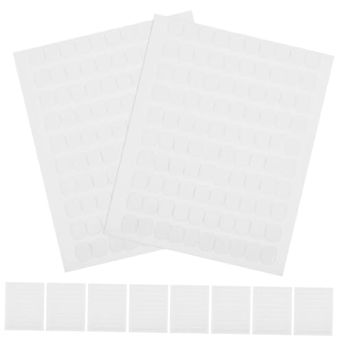PEPLAYTAL 1000 Stück Doppelseitige Transparente Klebepads Sticky Tack Klebepunkte für Wandbefestigung Ablösbar Wiederverwendbar für Zuhause Büro Posteraufhängung von PEPLAYTAL