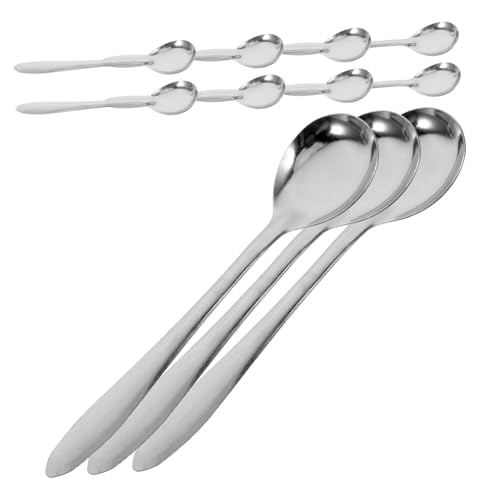 PEPLAYTAL 100 Stück Kaffeelöffel Kleiner Teelöffel 5,5 Zoll für Espresso Dessert Rühren Spülmaschinengeeignet Vielseitig Einsetzbar PEPLAYTAL 100 Stück Kaffeelöffel Kleiner Teelöffel 5,5 Zoll für Espresso Dessert Rühren Spülmaschinengeeignet Vielseitig Einsetzbar von PEPLAYTAL