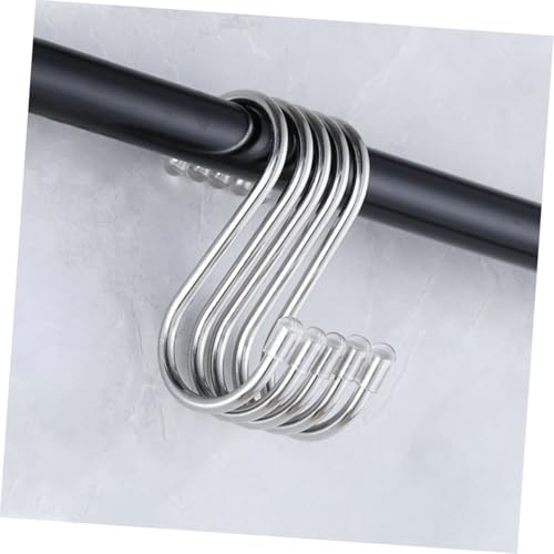PEPLAYTAL 12 Stück Teiliges S Förmiges Türhaken aus Metall Praktische Türgarderobe zum Einhängen Stabiler Over Door Hook Organizer für Kleidung Taschen Handtücher und Accessoires PEPLAYTAL 12 Stück Teiliges S Förmiges Türhaken aus Metall Praktische Türgarderobe zum Einhängen Stabiler Over Door Hook Organizer für Kleidung Taschen Handtücher und Accessoires von PEPLAYTAL