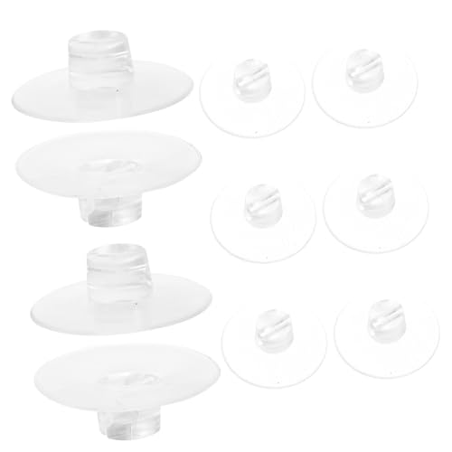 PEPLAYTAL 12 Stück Teiliges Saugnapf Kabelhalter Transparent mit Schlitzclip Flexible Silikon Saugnäpfe zur Kabel und Lichterkettenbefestigung Wand und Fliesenfest Mehrfach Verwendbar von PEPLAYTAL