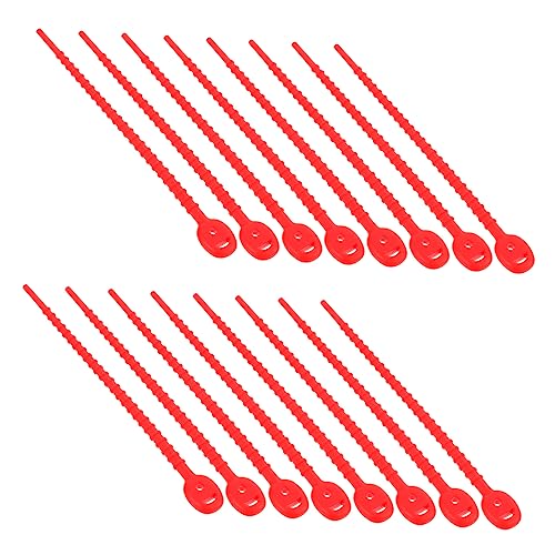 PEPLAYTAL 16 Stück Wiederverwendbare Silikon Kabelbinder Teiliges Kabelorganisator für USB Kabel Langlebige und Flexible Kabelbinder für Büro Zuhause und Reisen Einfach zu Bedienen Waschbar von PEPLAYTAL