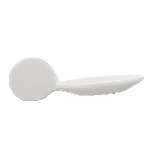 PEPLAYTAL 1Stück Küchenlöffel Halter aus Keramik Eleganter Lagerlöffel und Essstäbchenruhe für Restaurants Familienfeiern und Täglichen Gebrauch Langlebig von PEPLAYTAL