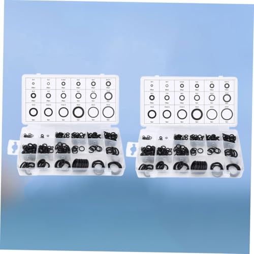 PEPLAYTAL 2 Boxen Gummitüllen Sortiment O ring Dichtungsringe Kit Praktischem Kunststoffkasten Flexibles Gummi für Kabelschutz und Elektro Reparatur Vielseitig für Auto Boot Wohnmobil von PEPLAYTAL