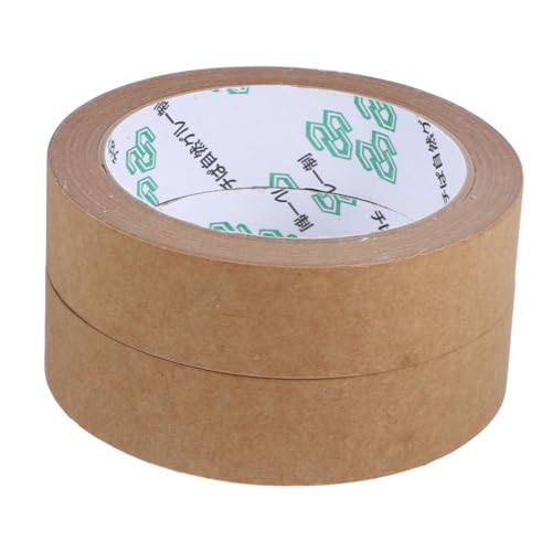 PEPLAYTAL 2 Rollen Selbstklebendes Kraftpapier Verpackungsklebeband Beschreibbares Vielseitiges Packband für Versand Umzugskartons und Büro Starkes Schweres Haftband für Sicheres Verpacken PEPLAYTAL 2 Rollen Selbstklebendes Kraftpapier Verpackungsklebeband Beschreibbares Vielseitiges Packband für Versand Umzugskartons und Büro Starkes Schweres Haftband für Sicheres Verpacken von PEPLAYTAL