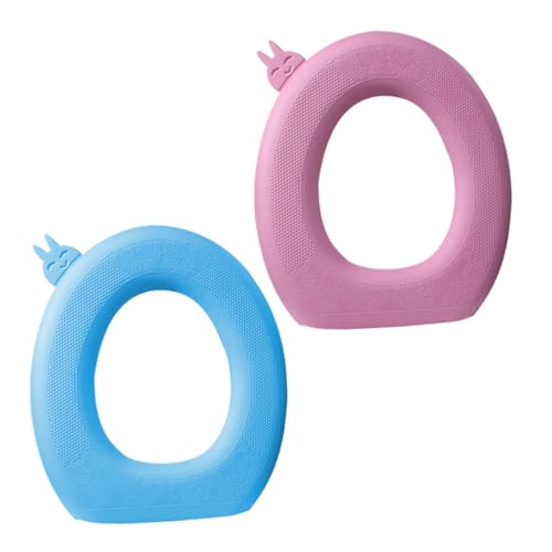 PEPLAYTAL 2 STÜCK Eva wasserdichte Toilettensitzauflagen Komfortabel Gepolstert rutschfest für Badezimmer und Reise Geeignet Waschbar Wiederverwendbar Komfortable Sitzkissen für PEPLAYTAL 2 STÜCK Eva wasserdichte Toilettensitzauflagen Komfortabel Gepolstert rutschfest für Badezimmer und Reise Geeignet Waschbar Wiederverwendbar Komfortable Sitzkissen für von PEPLAYTAL