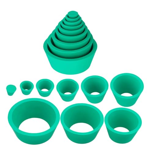 PEPLAYTAL 2 Sätze Labor gummistopfen Konischer Trichterhalter Filteradapter für Chemie Biologie Laborgeräte Grün Dicht Schließend Vielseitig Einsetzbar PEPLAYTAL 2 Sätze Labor gummistopfen Konischer Trichterhalter Filteradapter für Chemie Biologie Laborgeräte Grün Dicht Schließend Vielseitig Einsetzbar von PEPLAYTAL