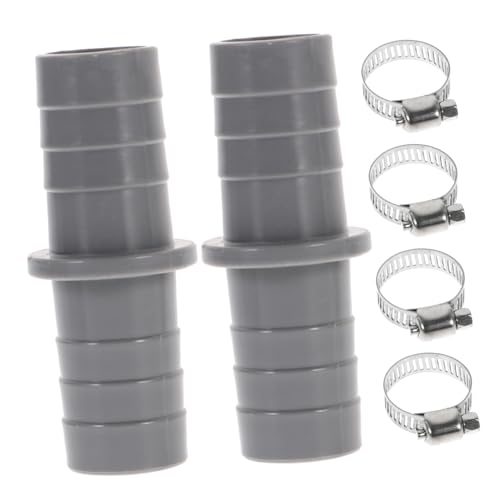 PEPLAYTAL 2 Sätze Teiliges Waschmaschinen Ablaufschlauch Adapter mit Rostfreien Schlauchschellen Verlängerbarer Anschluss aus Langlebigem Hitzebeständigem Material für Waschmaschine und PEPLAYTAL 2 Sätze Teiliges Waschmaschinen Ablaufschlauch Adapter mit Rostfreien Schlauchschellen Verlängerbarer Anschluss aus Langlebigem Hitzebeständigem Material für Waschmaschine und von PEPLAYTAL