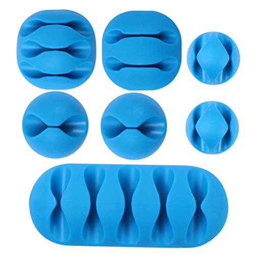 PEPLAYTAL 2 Satz Kabelclip Organizer Set aus Tpr Multifunktionale Kabelmanagement Lösung mit Verschiedenen Clip Stilen für Schreibtisch und Büro Hält Kabel Ordentlich und Blau PEPLAYTAL 2 Satz Kabelclip Organizer Set aus Tpr Multifunktionale Kabelmanagement Lösung mit Verschiedenen Clip Stilen für Schreibtisch und Büro Hält Kabel Ordentlich und Blau von PEPLAYTAL