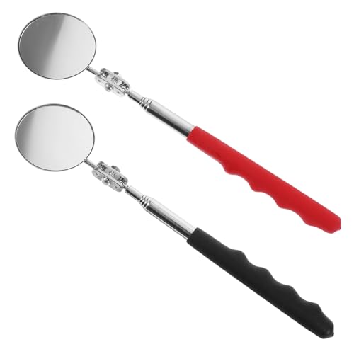 PEPLAYTAL 2 Stck Faltbarer Teleskop Inspektionsspiegel KFZ Schweißchassis Spiegel Klappbar Leicht Tragbar Für Fahrzeugwartung Autoinspektion PEPLAYTAL 2 Stck Faltbarer Teleskop Inspektionsspiegel KFZ Schweißchassis Spiegel Klappbar Leicht Tragbar Für Fahrzeugwartung Autoinspektion von PEPLAYTAL
