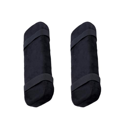PEPLAYTAL 2 Stück Armlehnenpolster aus Hochwertigem Elastisch und Waschbar Ergonomische Druckentlastung für Bürostuhl Esszimmerstuhl Gaming Rollstühle Komfortable Sitzhilfe von PEPLAYTAL