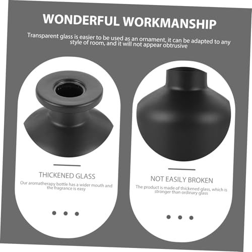 PEPLAYTAL 2 Stück Aromatherapie Duftflaschen Mattglas Aromaring Behälter für Raumduft Ätherische Öle Wiederverwendbar Dekorativ für Zuhause Badezimmer Büro Spa PEPLAYTAL 2 Stück Aromatherapie Duftflaschen Mattglas Aromaring Behälter für Raumduft Ätherische Öle Wiederverwendbar Dekorativ für Zuhause Badezimmer Büro Spa von PEPLAYTAL
