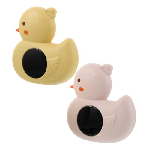 PEPLAYTAL 2 Stück Badethermometer Entenform Präzise Wasser Temperaturüberwachung Für Badewanne Pool Spa Sicher Für Junge Mädchen Und Kleinkinder von PEPLAYTAL