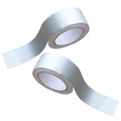 PEPLAYTAL 2 Stück Butylband Aluminiumfolie Wasserdichtes Dichtungsband Reparaturband für Dachabdichtung UV beständig Wetterfest für Leckage Reparatur und Abdichten PEPLAYTAL 2 Stück Butylband Aluminiumfolie Wasserdichtes Dichtungsband Reparaturband für Dachabdichtung UV beständig Wetterfest für Leckage Reparatur und Abdichten von PEPLAYTAL