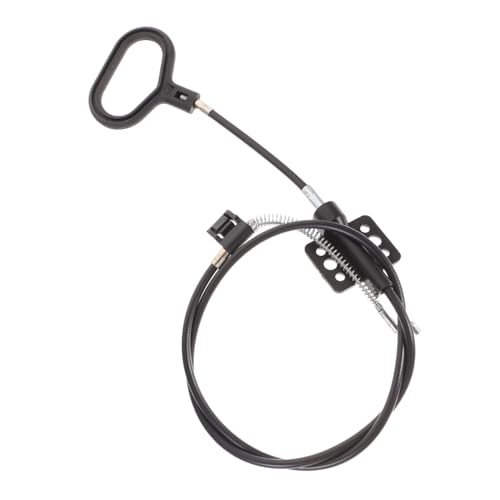 PEPLAYTAL 2 Stück D Ring Recliner Seilzug Metall Ersatzteil für Relaxsessel Kompatibel mit Meisten Marken Einfache Montage Ergonomischer Griff Schwarz von PEPLAYTAL