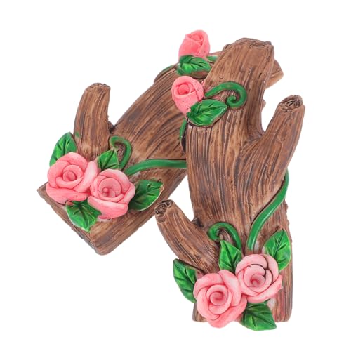 PEPLAYTAL 2 Stück Dekorativer Baumzweig Klebehaken aus Resin Selbstklebend Schadenfrei Multifunktional für Schlüssel Mäntel Handtücher für Flur Tür und Wand Braun Platzsparend PEPLAYTAL 2 Stück Dekorativer Baumzweig Klebehaken aus Resin Selbstklebend Schadenfrei Multifunktional für Schlüssel Mäntel Handtücher für Flur Tür und Wand Braun Platzsparend von PEPLAYTAL