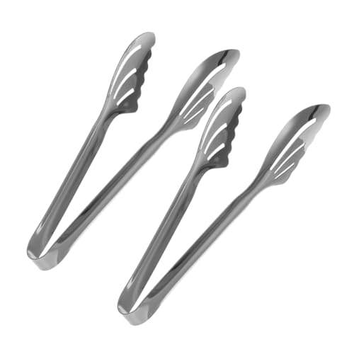 PEPLAYTAL 2 Stück Edelstahl Küchenzangen Hitzebeständige Grill und Buffetzange für Bbq Salat Servieren Robuste Lebensmittelklammer mit Einfachem Reinigungskomfort Hitzeschutzbeschichtet PEPLAYTAL 2 Stück Edelstahl Küchenzangen Hitzebeständige Grill und Buffetzange für Bbq Salat Servieren Robuste Lebensmittelklammer mit Einfachem Reinigungskomfort Hitzeschutzbeschichtet von PEPLAYTAL