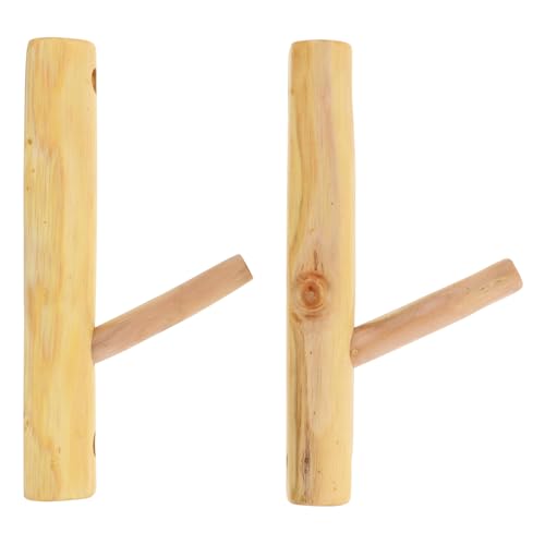 PEPLAYTAL 2 Stück Holz Ast Wandhaken aus Naturholz Kreative Garderobenhaken zum Schrauben Dekorativer Kleiderhaken für Mäntel Hüte Schlüssel Platzsparend und Rustikal für Flur und Zuhause PEPLAYTAL 2 Stück Holz Ast Wandhaken aus Naturholz Kreative Garderobenhaken zum Schrauben Dekorativer Kleiderhaken für Mäntel Hüte Schlüssel Platzsparend und Rustikal für Flur und Zuhause von PEPLAYTAL