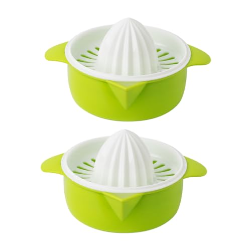 PEPLAYTAL 2 Stück Manuelle Zitruspresse aus Leichter Saftpressen für Orange Zitrone Wassermelone Praktische Fruchtpresse mit Sicherem Einrastmechanismus Einfach zu Bedienen Zufällige Farbe PEPLAYTAL 2 Stück Manuelle Zitruspresse aus Leichter Saftpressen für Orange Zitrone Wassermelone Praktische Fruchtpresse mit Sicherem Einrastmechanismus Einfach zu Bedienen Zufällige Farbe von PEPLAYTAL