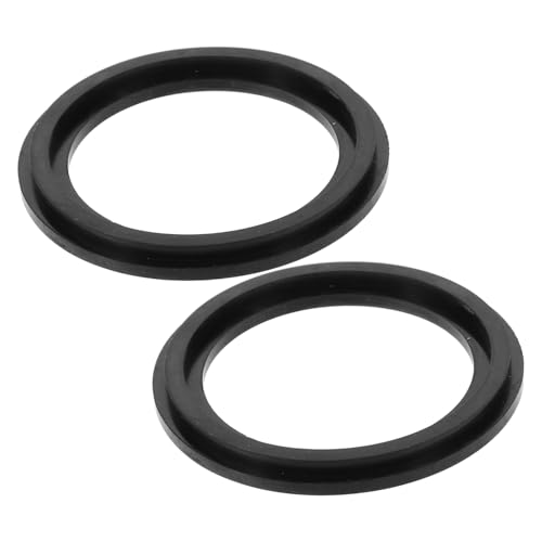 PEPLAYTAL 2 Stück Pool Dichtung Ersatzteil Teiliges Gummiringe mit Rutschfester Oberfläche für Schwimmbecken Plunger Washer Zuverlässige Dichtung gegen Lecks Einfache Installation von PEPLAYTAL