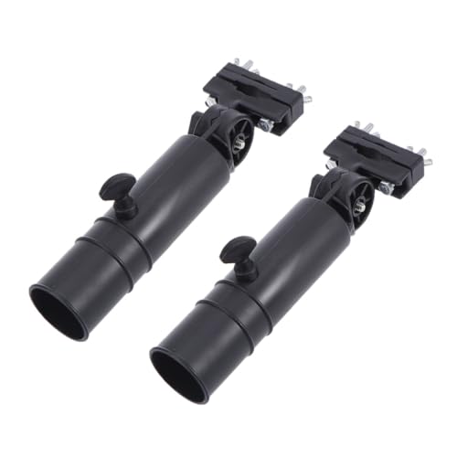 PEPLAYTAL 2 Stück Regenschirmhalter für Trolley und Golfwagen Robuster Schirmständer Einfacher Montageclip Windfest und Schützender Regenschutz für Kinderwagen und Gehhilfe PEPLAYTAL 2 Stück Regenschirmhalter für Trolley und Golfwagen Robuster Schirmständer Einfacher Montageclip Windfest und Schützender Regenschutz für Kinderwagen und Gehhilfe von PEPLAYTAL