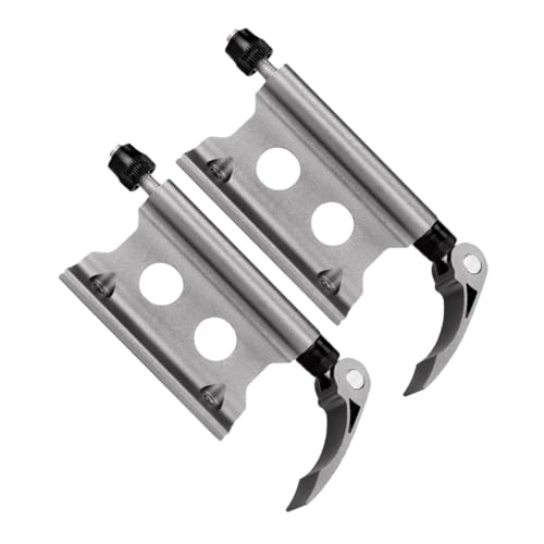 PEPLAYTAL 2 Stück Schnellspanner Fahrrad Gabelhalterung Tiefes Titan Stabiler Fahrradträger für Auto Frontgabel Montage und Transportieren für Reise und professionellen Einsatz von PEPLAYTAL