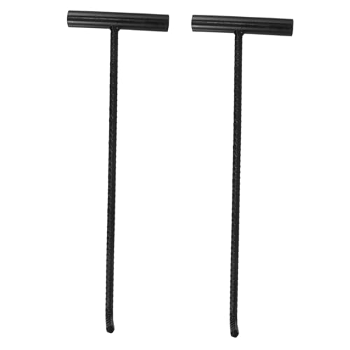 PEPLAYTAL 2 Stück Schwerlast Schachtdeckelheber aus Edelstahl T Förmiger Schachthaken für Schachtabdeckung und Rolltore Rostfrei Robust Tragbar und Vielseitig Einsetzbar PEPLAYTAL 2 Stück Schwerlast Schachtdeckelheber aus Edelstahl T Förmiger Schachthaken für Schachtabdeckung und Rolltore Rostfrei Robust Tragbar und Vielseitig Einsetzbar von PEPLAYTAL