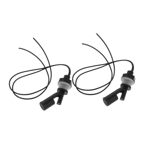 PEPLAYTAL 2 Stück Seitlich Montierter Schwarzer Schwimmschalter Horizontaler Flüssigkeitsstand Sensor aus Hitzebeständigem Kunststoff Zuverlässiger Wasserstandsmelder für Pools und Aquarien PEPLAYTAL 2 Stück Seitlich Montierter Schwarzer Schwimmschalter Horizontaler Flüssigkeitsstand Sensor aus Hitzebeständigem Kunststoff Zuverlässiger Wasserstandsmelder für Pools und Aquarien von PEPLAYTAL