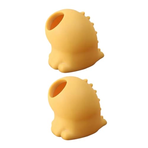 PEPLAYTAL 2 Stück Silikon Eiertrenner Praktischer Eigelbteiler für Küche Langlebiges Kochzubehör Einfach zu Bedienen zum Schnellen Trennen von Eiweiß und Eigelb Gelb PEPLAYTAL 2 Stück Silikon Eiertrenner Praktischer Eigelbteiler für Küche Langlebiges Kochzubehör Einfach zu Bedienen zum Schnellen Trennen von Eiweiß und Eigelb Gelb von PEPLAYTAL