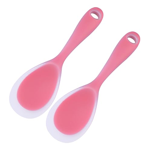 PEPLAYTAL 2 Stück Silikon Reislöffel Antihaft Küchenutensilien für Zuhause und Restaurants Ergonomischer Griff Schonend für Töpfe Leicht und Langlebig PEPLAYTAL 2 Stück Silikon Reislöffel Antihaft Küchenutensilien für Zuhause und Restaurants Ergonomischer Griff Schonend für Töpfe Leicht und Langlebig von PEPLAYTAL