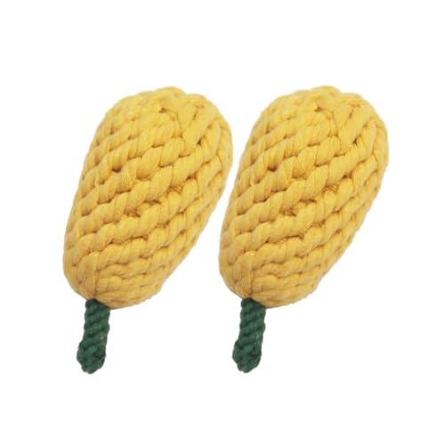 PEPLAYTAL 2 Stück Teiliges Hundekauspielzeug aus Baumwollseil Birnenförmiges Beißspielzeug zur Zahnpflege Interaktives Molaren für Welpen und Hunde zur Stressreduktion und Beschäftigung PEPLAYTAL 2 Stück Teiliges Hundekauspielzeug aus Baumwollseil Birnenförmiges Beißspielzeug zur Zahnpflege Interaktives Molaren für Welpen und Hunde zur Stressreduktion und Beschäftigung von PEPLAYTAL