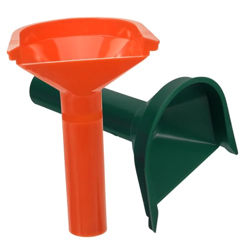 PEPLAYTAL 2 Stück Teiliges Münztrichter Kunststoff Leichter Münzverteiler für Us-cent Münzzählung Robuste Tragbare Münzfülltrichter in Grün und Orange Zeitsparendes Münzsortierwerkzeug PEPLAYTAL 2 Stück Teiliges Münztrichter Kunststoff Leichter Münzverteiler für Us-cent Münzzählung Robuste Tragbare Münzfülltrichter in Grün und Orange Zeitsparendes Münzsortierwerkzeug von PEPLAYTAL
