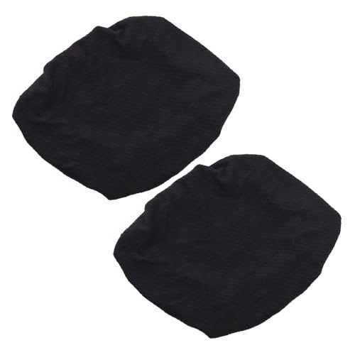 PEPLAYTAL 2 Stück Teiliges Stuhlüberzug Elastischem Dehnbar und Bequem Schützender Stuhlschutz für Esszimmerstühle Einfache Anbringung Grauer Bezug für Home Chair Slipcover von PEPLAYTAL