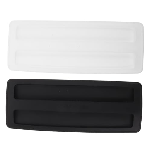 PEPLAYTAL 2 Stück Toaster Staubschutz aus Flexiblem Silikon Abdeckung für Scheiben Toaster und Sandwichmaker Staubdicht Hygienisch Leicht zu Reinigen Langlebiger Küchenschutz in Schwarz und von PEPLAYTAL