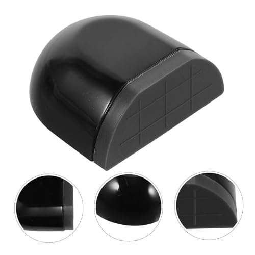 PEPLAYTAL 2 Stück Türstopper Keil aus Stabilem Material Rutschfest Leise Türhalter für Schwere Türen und Kindersicherung Einfache Anbringung Schwarz PEPLAYTAL 2 Stück Türstopper Keil aus Stabilem Material Rutschfest Leise Türhalter für Schwere Türen und Kindersicherung Einfache Anbringung Schwarz von PEPLAYTAL