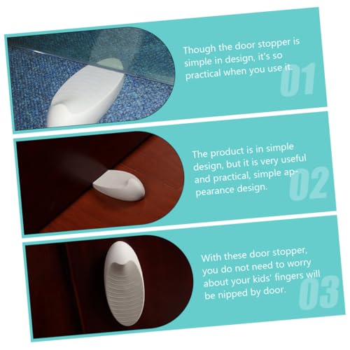 PEPLAYTAL 2 Stück Türstopper Tpr Türkeil Rutschfest Praktischer Türkeil für Zuhause Schützt Finger vor Quetschgefahr Langlebig Umweltfreundlich Einfaches Design PEPLAYTAL 2 Stück Türstopper Tpr Türkeil Rutschfest Praktischer Türkeil für Zuhause Schützt Finger vor Quetschgefahr Langlebig Umweltfreundlich Einfaches Design von PEPLAYTAL