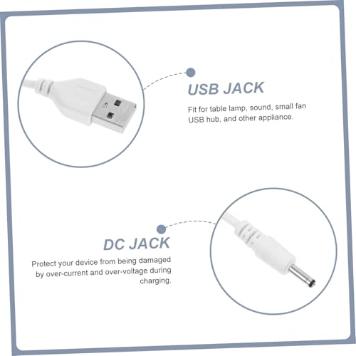 PEPLAYTAL 2 Stück USB Dc Ladekabel USB Dc Stecker Ladegerät Kabel Flexibel Kompatibel für Ventilator Kamera Tablet Lautsprecher Recorder mit Überspannungsschutz PEPLAYTAL 2 Stück USB Dc Ladekabel USB Dc Stecker Ladegerät Kabel Flexibel Kompatibel für Ventilator Kamera Tablet Lautsprecher Recorder mit Überspannungsschutz von PEPLAYTAL