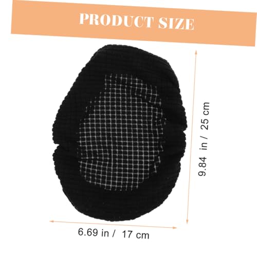 PEPLAYTAL 2 Stück Wasserdichter Bürostuhl Kopfstützenbezug Elastisch Einfache Montage Weicher Ersatzbezug Schutz vor Flecken Kratzern für Drehstühle Büro und Zuhause von PEPLAYTAL