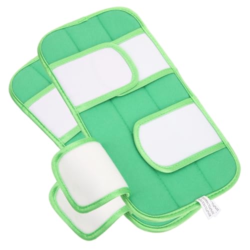 PEPLAYTAL 2 Stück Wiederverwendbare Mop Pads Mikrofaser Wischmopp Ersatzbezug Waschbar für Flachmop Bodenwischer Geeignet für Hartholz Fliesen Parkett Linoleum Vinyl zur Effektiven Schmutz PEPLAYTAL 2 Stück Wiederverwendbare Mop Pads Mikrofaser Wischmopp Ersatzbezug Waschbar für Flachmop Bodenwischer Geeignet für Hartholz Fliesen Parkett Linoleum Vinyl zur Effektiven Schmutz von PEPLAYTAL