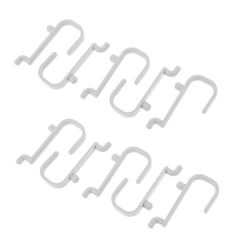 PEPLAYTAL 20 Stck Teiliges Kunststoff Pegboard Haken für Küchenwand Lochwandhaken Flexibel Installierbar Robust und Langlebig zur Aufbewahrung Kleiner Haushaltsgegenstände von PEPLAYTAL