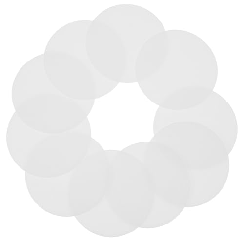 PEPLAYTAL 20 Stück LED Downlight Diffusor Platten Flache PC Streuplatten für Einbauleuchten Einfache Montage Blendfreies Licht Geeignet für Wohnzimmer und Schlafzimmer von PEPLAYTAL