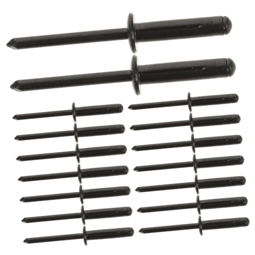 PEPLAYTAL 20 Stück Teiliges Aluminium Popnieten Leichte Verschleißfeste Blindnieten mit Großem Flansch für Metall Industrie Kayak Segelboot und Möbel Einfache Montage Robust und Langlebig von PEPLAYTAL