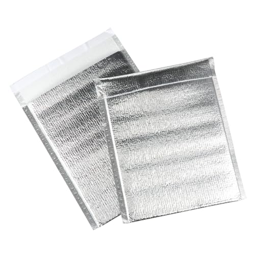 PEPLAYTAL 20 Stück Teiliges Isoliertaschen Aluminiumfolie Thermobeutel für Lebensmittel Obst und Gemüseaufbewahrung Staub und Insektendicht Vielseitig Einsetzbar Frischeerhaltend PEPLAYTAL 20 Stück Teiliges Isoliertaschen Aluminiumfolie Thermobeutel für Lebensmittel Obst und Gemüseaufbewahrung Staub und Insektendicht Vielseitig Einsetzbar Frischeerhaltend von PEPLAYTAL