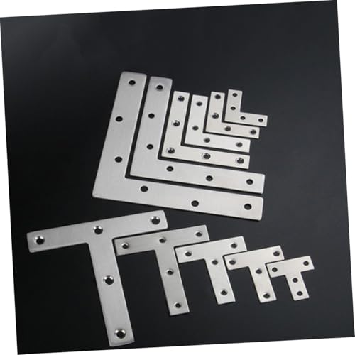 PEPLAYTAL 20 Stück Teiliges T förmiges Flachwinkel verbindungsblech aus Rostfreiem Stahl Senkbohrung Design Korrosionsbeständig zur Möbelreparatur und Holzverstärkung PEPLAYTAL 20 Stück Teiliges T förmiges Flachwinkel verbindungsblech aus Rostfreiem Stahl Senkbohrung Design Korrosionsbeständig zur Möbelreparatur und Holzverstärkung von PEPLAYTAL