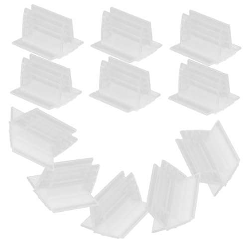 PEPLAYTAL 20 Stück Teiliges Transparentes Regal etikettenhalter mit Weichem Clip Installieren für Einzelhandel Supermarkt und Büro Schont Waren Dank Weichem Klemmdesign Robustes Material PEPLAYTAL 20 Stück Teiliges Transparentes Regal etikettenhalter mit Weichem Clip Installieren für Einzelhandel Supermarkt und Büro Schont Waren Dank Weichem Klemmdesign Robustes Material von PEPLAYTAL