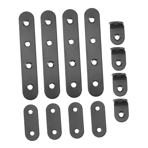 PEPLAYTAL 24 Stück Schwarze Edelstahl Winkelverbinder Set Flachwinkel für Holzmöbel Robuste Regalhalterung Stabile Eckwinkel zur Möbelmontage und Reparatur PEPLAYTAL 24 Stück Schwarze Edelstahl Winkelverbinder Set Flachwinkel für Holzmöbel Robuste Regalhalterung Stabile Eckwinkel zur Möbelmontage und Reparatur von PEPLAYTAL